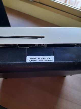 Máquina de escribir