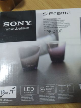 Marcos de foto digital sin estrenar