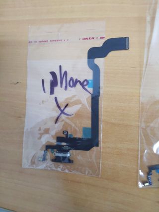 3x Puerto de carga + micrófono iPhone X nuevo