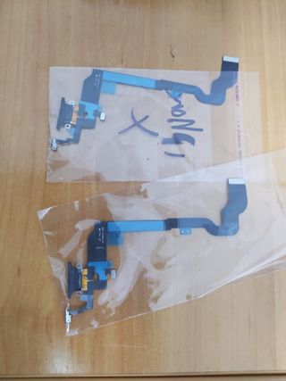 3x Puerto de carga + micrófono iPhone X nuevo
