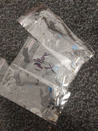 3x Puerto de carga + micrófono iPhone X nuevo