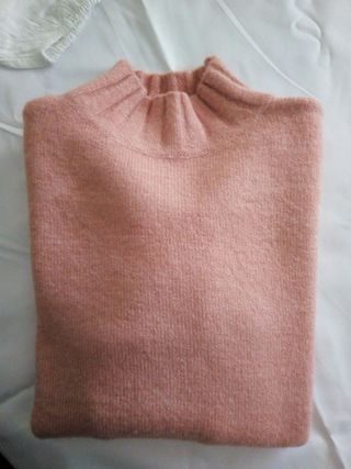 Jersey color salmón y.M muy calentito