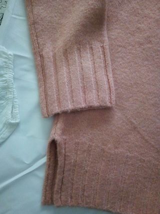 Jersey color salmón y.M muy calentito