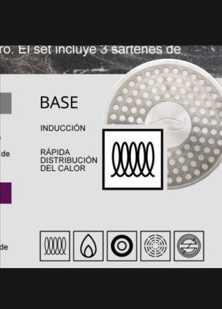 Set Sartenes SAN IGNACIO