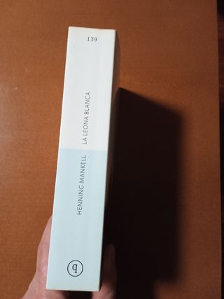 La leona blanca. Henning Mankell