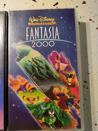 cintas VHS Walt Disney.retro,colección,vintage