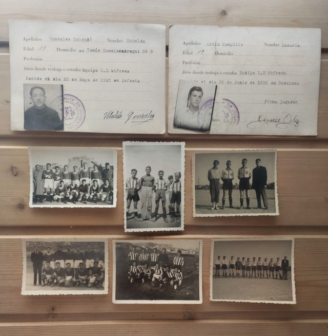 Fotografías Fútbol años 40-50- Badalona