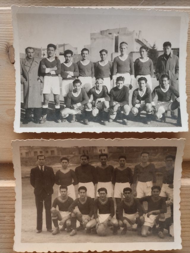Fotografías Fútbol años 40-50- Badalona