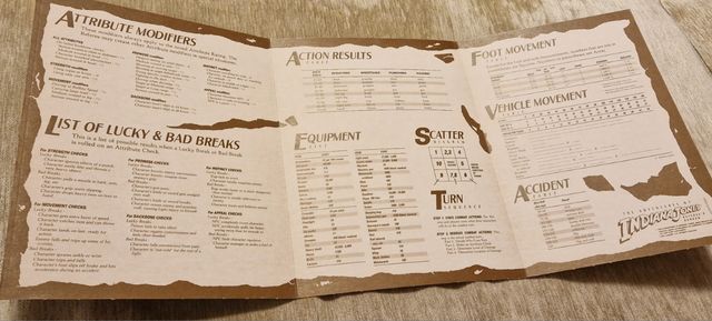 Indiana Jones, The Adventures RPG TSR6570