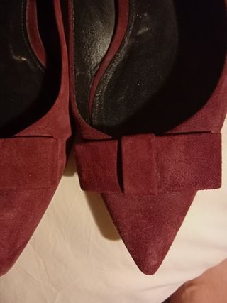 zapatos planos granates Hugo Boss Y.41