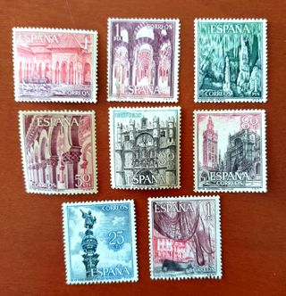 40 Sellos usados de España