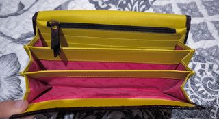 Billetera/Monedero Tous color morado oscuro