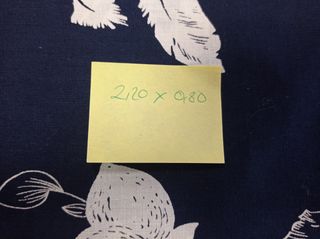 corte de tela para confección.