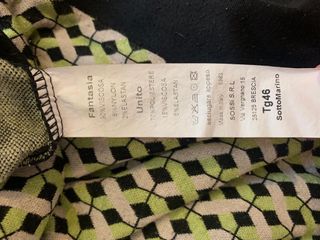 42/44 Abito Maglia Sottomarino Made in Italy