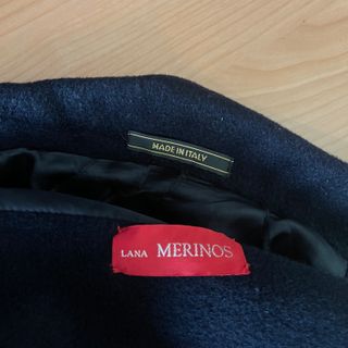 Cappotto Abitale uomo 49 / 50 IT - L Blu 100% Lana