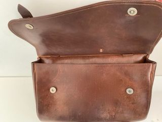 Vintage Armani bolso cuero auténtico