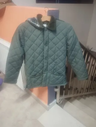 abrigo niño verde