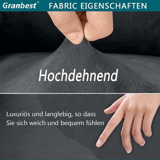 Funda de sofá elástica gruesa gris 2plazas NUEVA