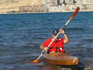 Kayak de madera