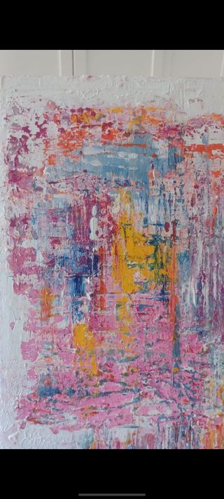 cuadro pintado a mano