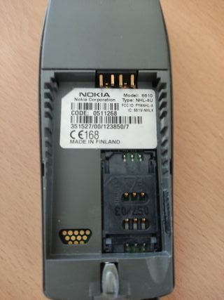 Movil Nokia 6610 "Funcionando"