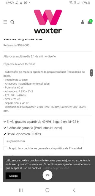 altavoces multimedia woxter