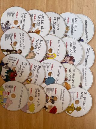 Discos cuentos infantiles