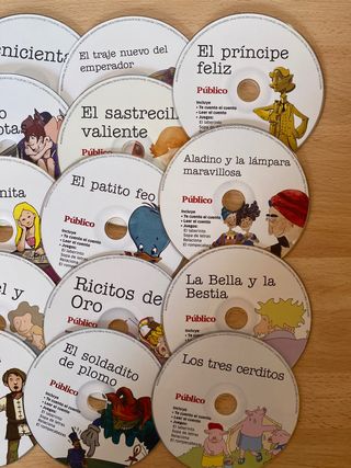 Discos cuentos infantiles