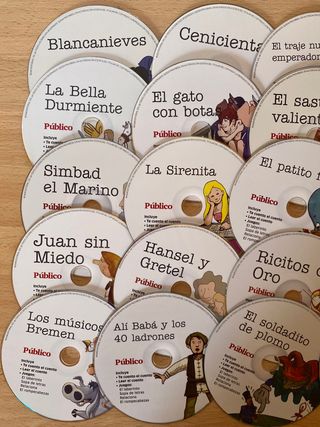Discos cuentos infantiles