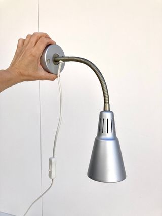 4 apliques IKEA KVART de pared, techo o estantería