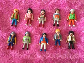 Lote muñecos playmobil 