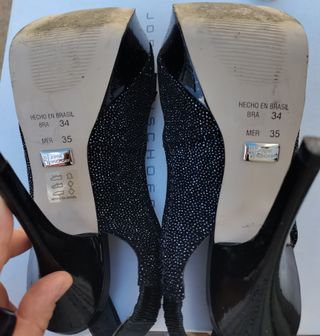 Zapato tacon fiesta mujer