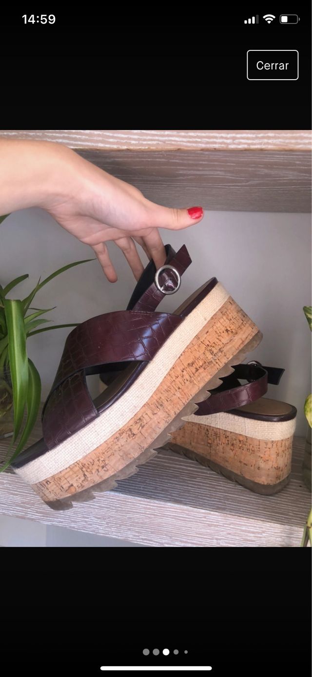 Sandalias con plataforma