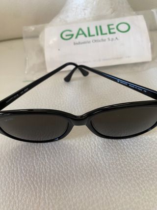 Occhiali da sole donna neri vintage anni90 Galileo