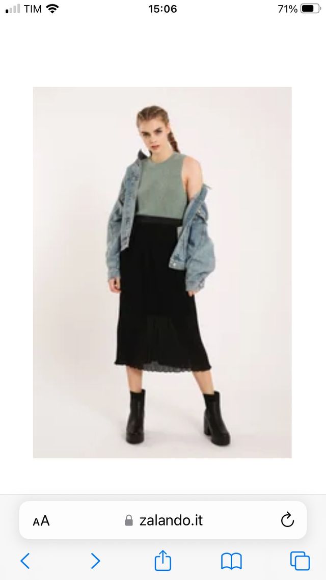 Pimkie gonna a pieghe taglia XS