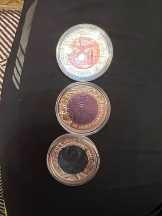 2 Monedas 25 euros niobio Austria 2010 2011