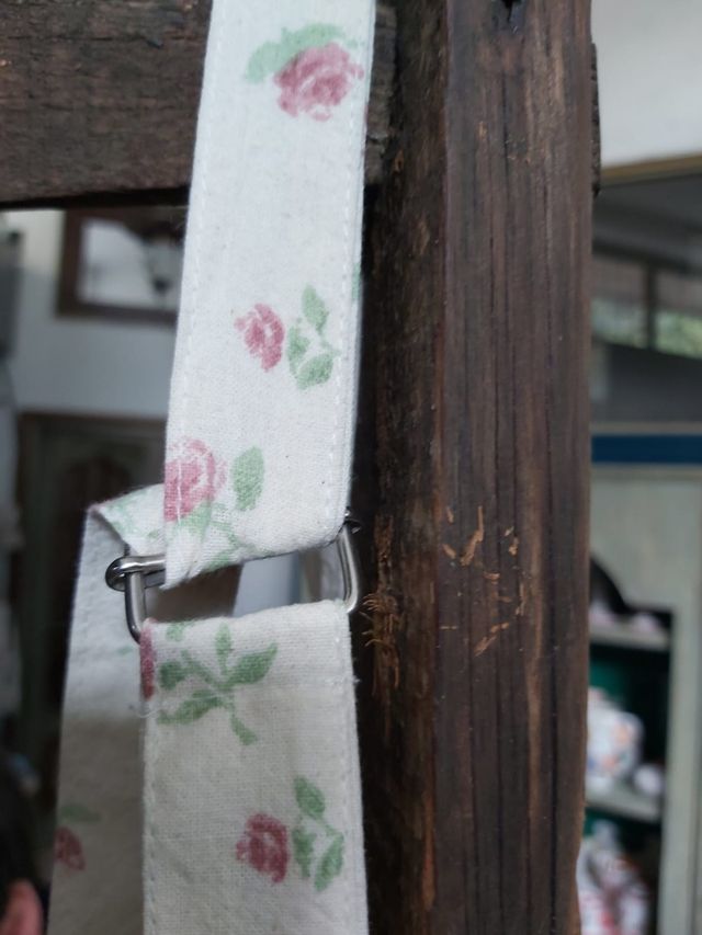 grembiule cucina cotone rose crema Blanc Mariclò 