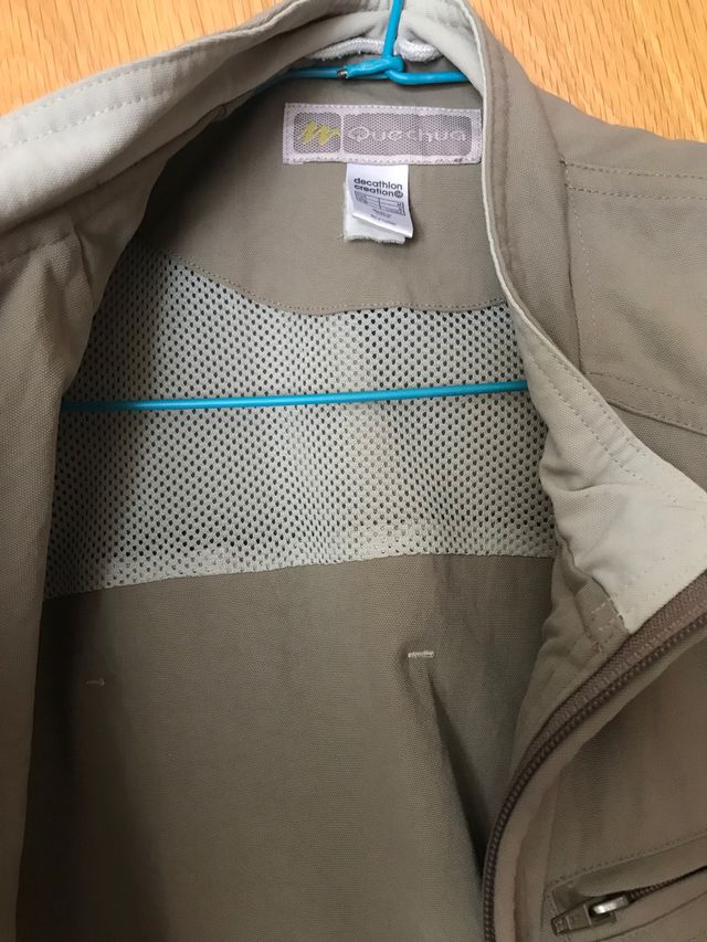 Chaleco caza o senderismo quechua talla m