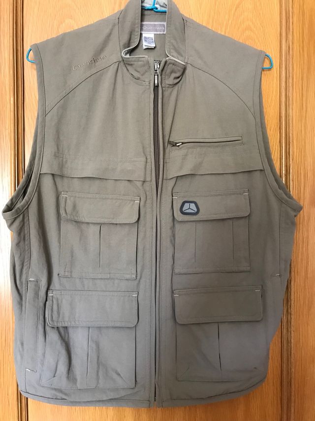 Chaleco caza o senderismo quechua talla m