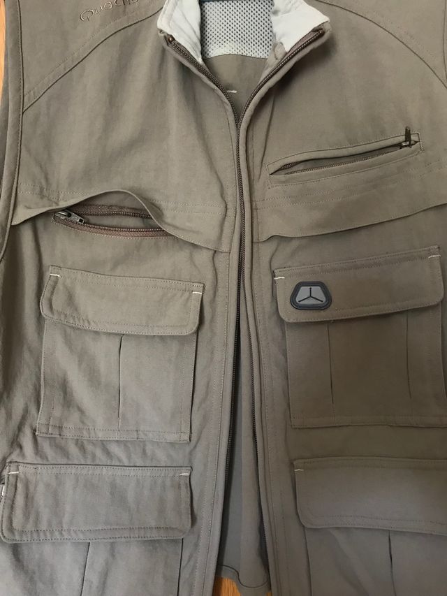 Chaleco caza o senderismo quechua talla m