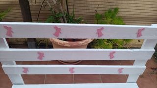 banco hecho de palet