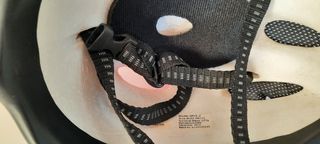 casco bici color fucsia talla M