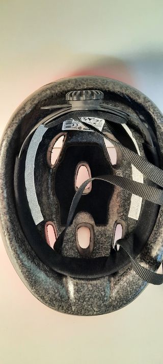 casco bici talla M color fucsia