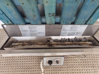 Pebetero-chimenea exterior gas