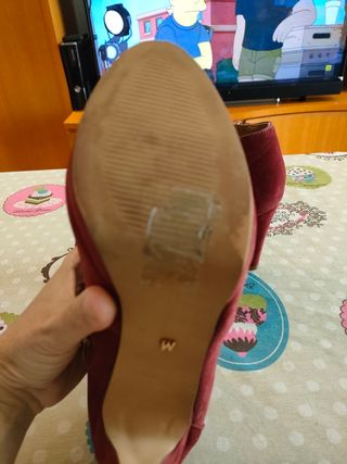 Botines burdeos T 39