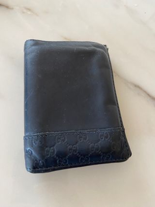 Portafoglio di Gucci blu 