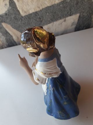 FIGURA FALLERA PORCELANA