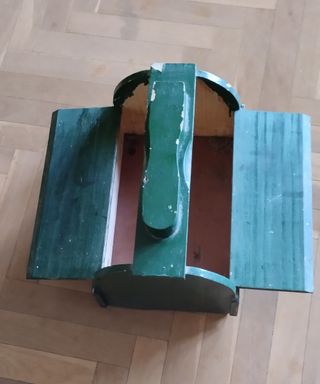 Antiguo maletín de zapatero