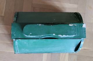 Antiguo maletín de zapatero