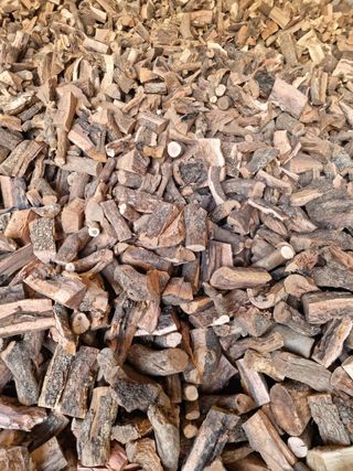 leña seca de encina